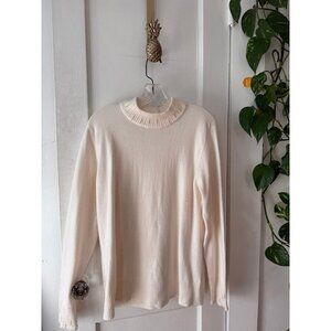 Vintage Covington women’s size X – large cream sweater